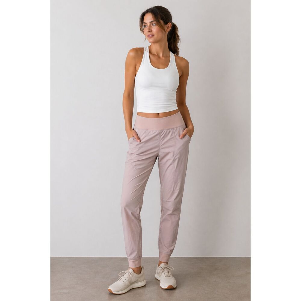 Prana Dusty Pink Wide Leg Pants